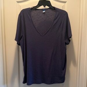 Old Navy Purple V-Neck Top